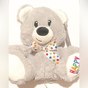 American Greeting 7” White Plush Bear